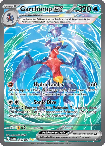 Garchomp ex 245/182 Paradox Rift