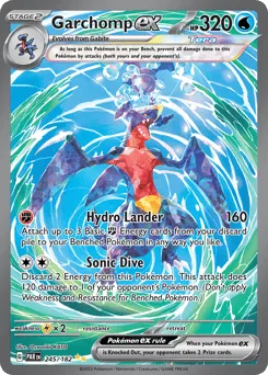 Garchomp ex 245/182 Paradox Rift