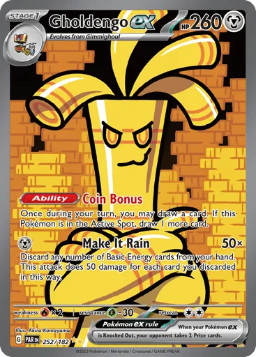 Gholdengo ex 252/182 Paradox Rift