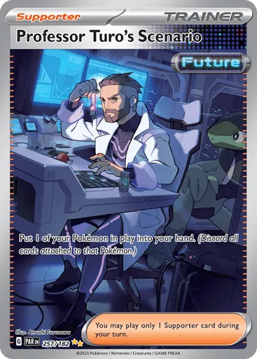 Professor Turo's Scenario 257/182 Paradox Rift