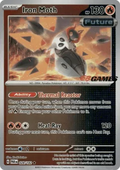 Iron Moth 028/182 Eb Games Stamp Paradox Rift
