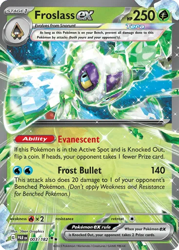 Froslass ex 003/182 Paradox Rift