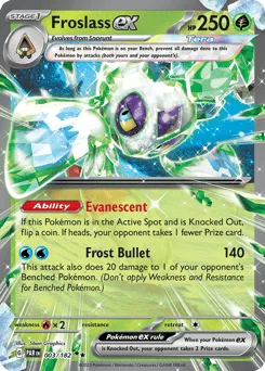 Froslass ex 003/182 Paradox Rift