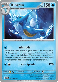 Kingdra 032/182 Paradox Rift
