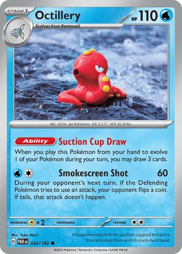 Octillery 034/182 Paradox Rift