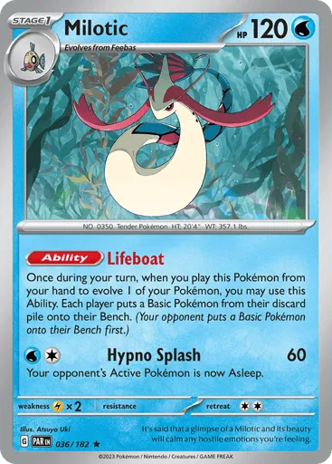 Milotic 036/182 Paradox Rift