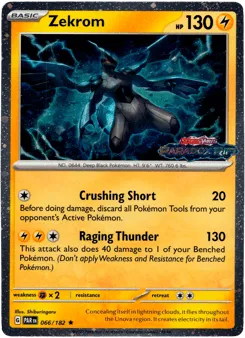 Zekrom 066/182 Expansion Stamp Paradox Rift