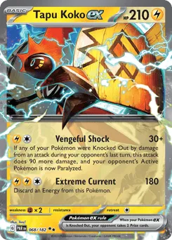 Tapu Koko ex 068/182 Paradox Rift