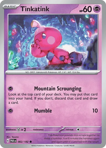 Tinkatink 082/182 Paradox Rift