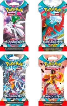 Paradox Rift Sleeved Booster Pack Art Bundle (Set of 4)