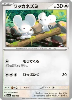 Tandemaus 152/190 Shiny Treasure ex