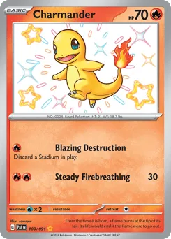 Charmander 109/091 Paldean Fates
