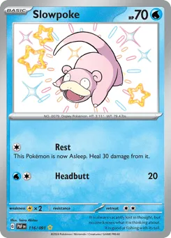 Slowpoke 116/091 Paldean Fates