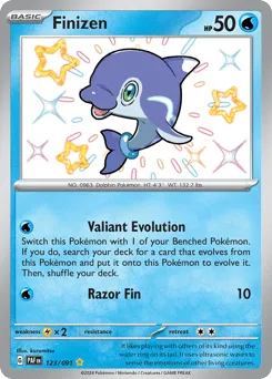 Finizen 123/091 Paldean Fates
