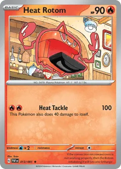 Heat Rotom 013/091 Paldean Fates