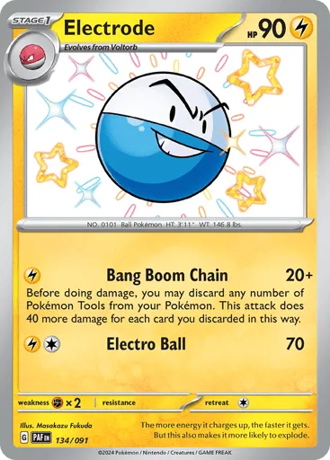 Electrode 134/091 Paldean Fates