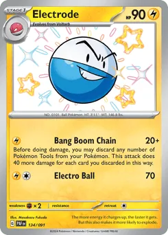 Electrode 134/091 Paldean Fates