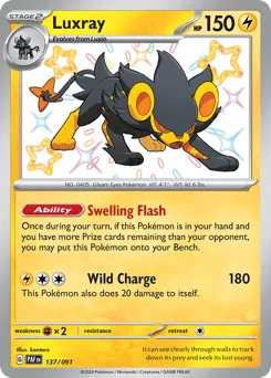 Luxray 137/091 Paldean Fates