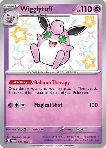 Wigglytuff 147/091 Paldean Fates