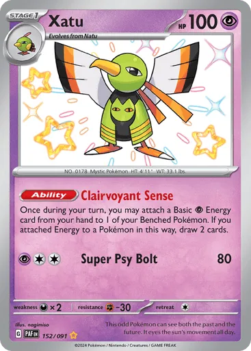 Xatu 152/091 Paldean Fates