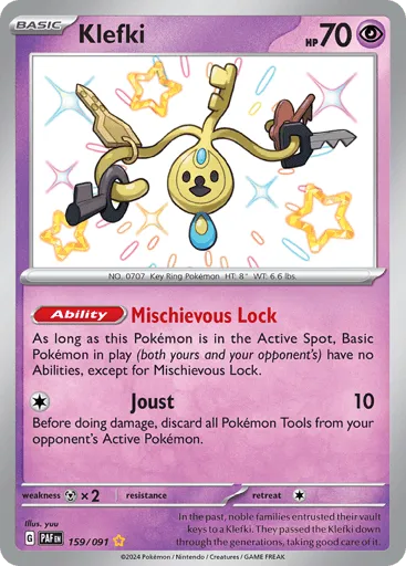 Klefki 159/091 Paldean Fates