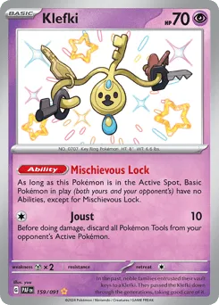 Klefki 159/091 Paldean Fates
