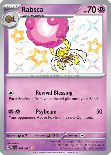 Rabsca 163/091 Paldean Fates