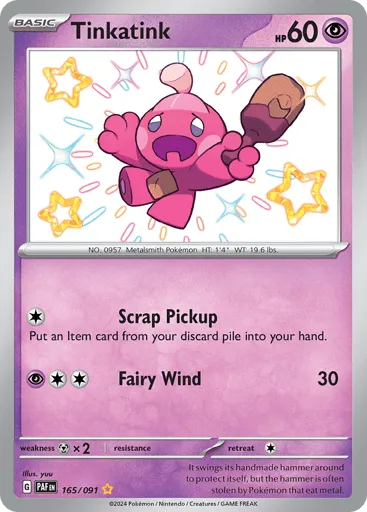 Tinkatink 165/091 Paldean Fates