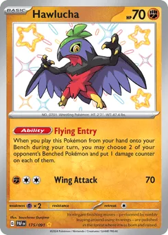 Hawlucha 175/091 Paldean Fates