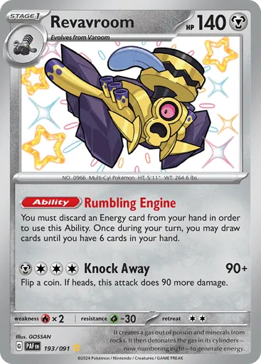Revavroom 193/091 Paldean Fates