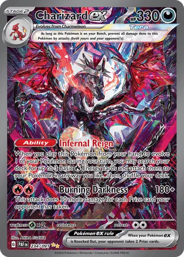 Charizard ex 234/091 Paldean Fates