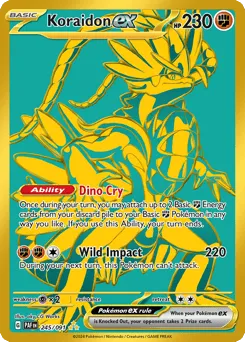 Koraidon ex 245/091 Paldean Fates