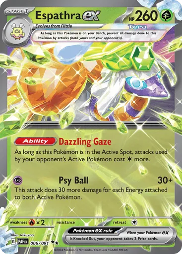 Espathra ex 006/091 Paldean Fates
