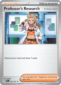 Professor's Research 087/091 Paldean Fates