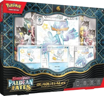 Paldean Fates Premium Collection - Quaquaval ex