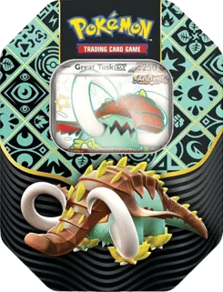Paldean Fates International Tin - Great Tusk ex