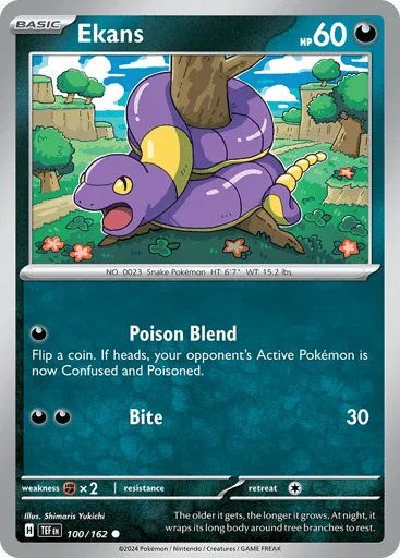 Ekans 100/162 Temporal Forces