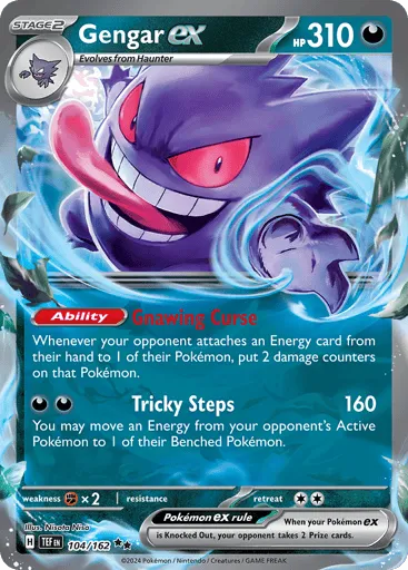 Gengar ex 104/162 Temporal Forces