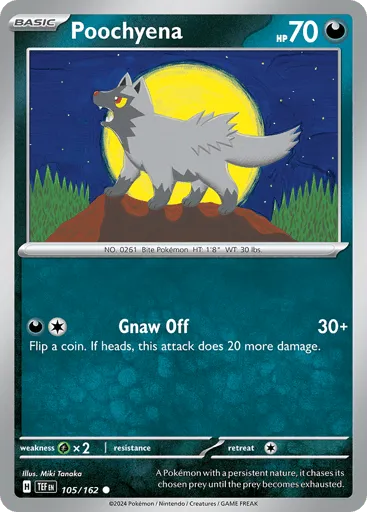 Poochyena 105/162 Temporal Forces