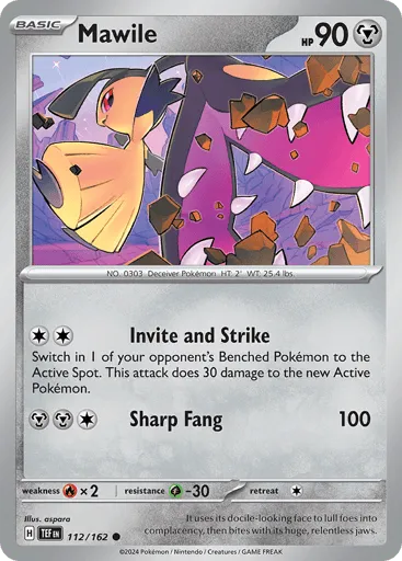 Mawile 112/162 Temporal Forces