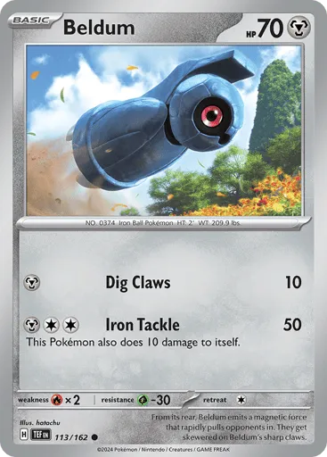 Beldum 113/162 Temporal Forces