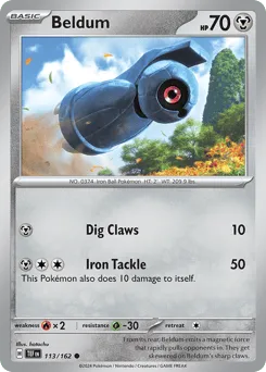 Beldum 113/162 Temporal Forces