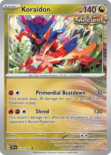 Koraidon 119/162 Temporal Forces