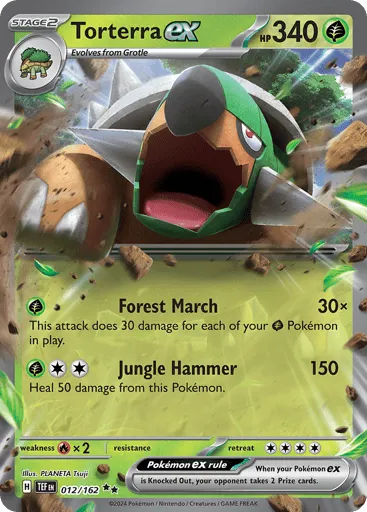 Torterra ex 012/162 Temporal Forces