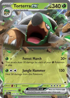 Torterra ex 012/162 Temporal Forces