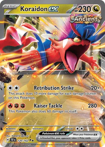 Koraidon ex 120/162 Temporal Forces