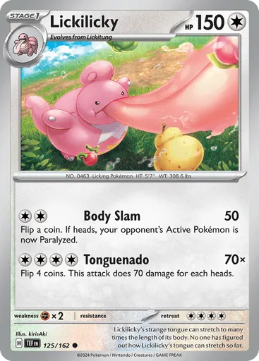 Lickilicky 125/162 Temporal Forces