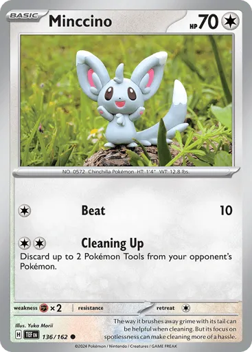 Minccino 136/162 Temporal Forces