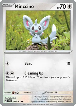 Minccino 136/162 Temporal Forces