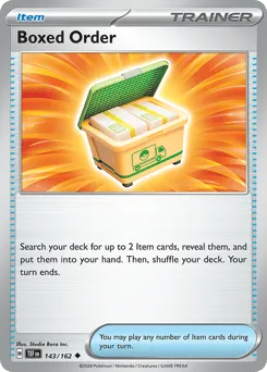 Boxed Order 143/162 Temporal Forces